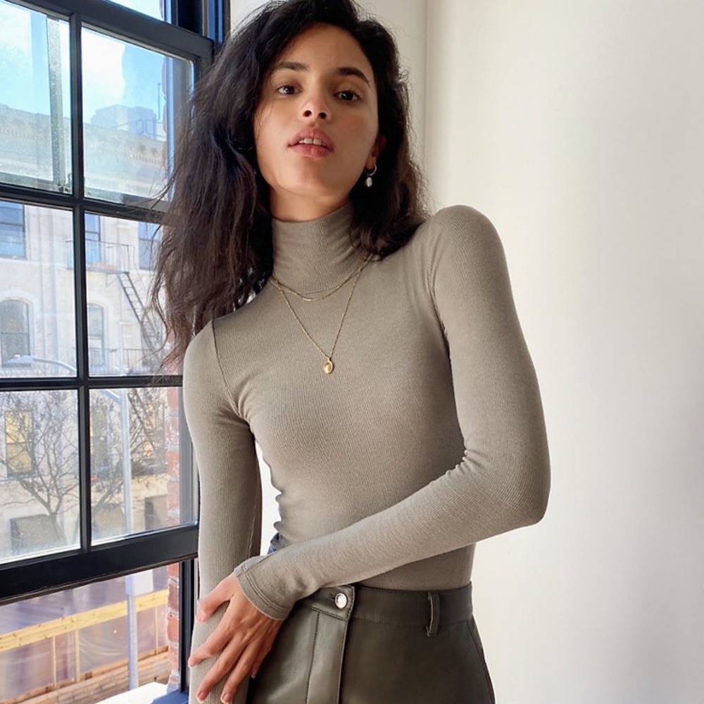 NWT Aritzia Wilfred Only Turtleneck in XS